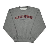 Carson-Newman Baseball Gildan College Sweatshirt - Large Grey Cotton Blend