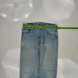 501 Levis Jeans - 32W 30L Light Wash Cotton