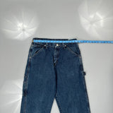Wrangler Carpenter Jeans - 29W 31L Blue Denim