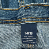 Unbranded Carpenter Jeans - 34W 30L Blue Cotton