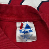 Cardinals Majestic Mlb T-Shirt - Medium Red Cotton