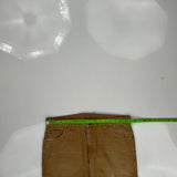 Dickies Carpenter Pants - 34W 29L Brown Cotton