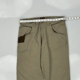 Wrangler Cargo Trousers - 32W 30L Khaki Cotton