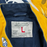 Beer Corona Extra Nascar Varsity Jacket - Large Blue Cotton