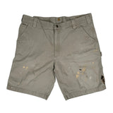 Carhartt Carpenter Shorts - 36W 10L Grey Cotton