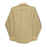 Tommy Hilfiger Checked Shirt - Large Yellow Cotton