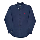 Ralph Lauren Shirt - Medium Navy Cotton