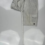 Oakley Cargo Shorts - 36W 11L Grey Cotton