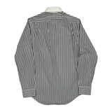 Polo By Ralph Lauren Striped Shirt - Small Black & White Cotton