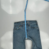 501 Levis Jeans - 32W 31L Blue Cotton