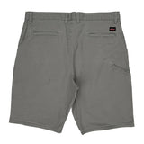 Dickies Chino Shorts - 32W 9L Grey Cotton