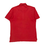 Lacoste Polo Shirt - Large Red Cotton