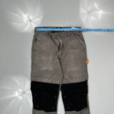 Timberland Cargo Trousers - 30W 31L Grey Cotton