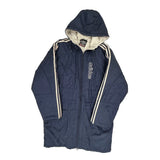 Adidas Spellout Puffer - Medium Navy Nylon