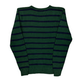 Polo By Ralph Lauren Striped Sweater - Small Navy Cotton
