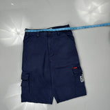 Ecko Unltd Cargo Shorts - 29W 12L Blue Cotton
