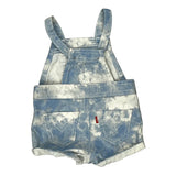 Age 3 Months Oshkosh Tie-Dye Dungarees - 3XS Blue Cotton