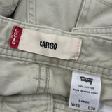 Levis Cargo Pants - 33W 30L Beige Cotton