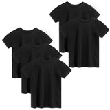 Organic Cotton Kids Shirts - Classic Fit Tee 5 Pack