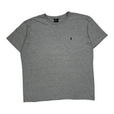 Polo By Ralph Lauren T-Shirt - 2XL Gray Cotton Blend