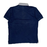 Tommy Hilfiger Polo Shirt - Large Blue Cotton