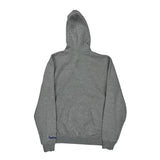 Reebok Hoodie - Large Grey Cotton Blend