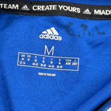 Lyons Township Adidas Graphic Soccer Jersey - Medium Blue Polyester