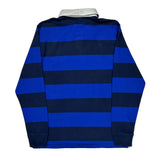 Polo By Ralph Lauren Striped Rugby Shirt - XL Blue Cotton