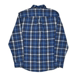 Tommy Hilfiger Checked Shirt - Medium Blue Cotton