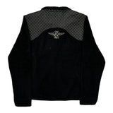 Harley Davidson Fleece Jacket - Large Black Polyester