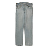 501 Levis Jeans - 32W 30L Light Wash Cotton