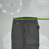 Dickies Carpenter Pants - 36W 30L Gray Cotton