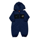 Age 6-9 Months Nike Los Angeles Rams Playsuit - 3XS Blue Polyester