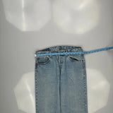 501 Levis Jeans - 32W 30L Light Wash Cotton