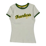 Nike T-Shirt - Medium Green Cotton