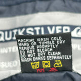 Vintage Quiksilver Windbreaker - Large Navy Nylon