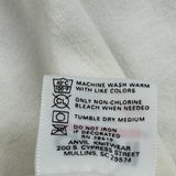 Anvil Single Stitch T-Shirt - 2XL Cream Cotton