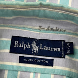 Ralph Lauren Striped Shirt - Large Multicoloured Cotton