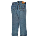 501 Levis Jeans - 34W 30L Blue Cotton