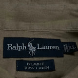 Blaire Ralph Lauren Shirt - XL Beige Linen
