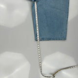 Bugle Boy Denim Shorts - 38W 12L Light Wash Cotton