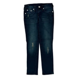 True Religion Skinny Jeans - 30W US 4 Dark Wash Cotton