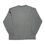 Vancouver Canucks Reebok Nhl Long Sleeve T-Shirt - XL Grey Cotton
