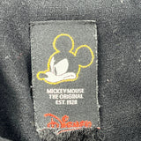 Mickey Mouse Disney Graphic Varsity Jacket - Small Black Cotton