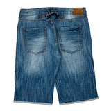 Sokool Denim Shorts - 34W 14L Blue Denim