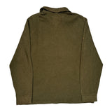 Vintage Polo By Ralph Lauren 1/4 Zip - Large Green Cotton