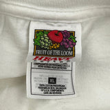 Celtics Pride Fruit Of The Loom Graphic T-Shirt - XL White Cotton