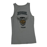 Harley Davidson Graphic Tank Top - Medium Gray Cotton