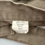 Unbranded Carpenter Trousers - 30W 30L Khaki Cotton