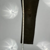 Carhartt Carpenter Trousers - 30W 30L Grey Cotton